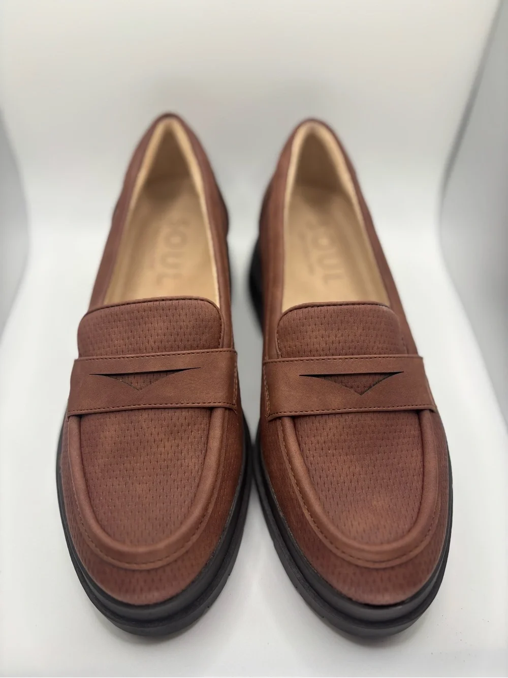 Soul Naturalizer Ophelia Women’s Platform Loafers Brown Size 6 Wide Width